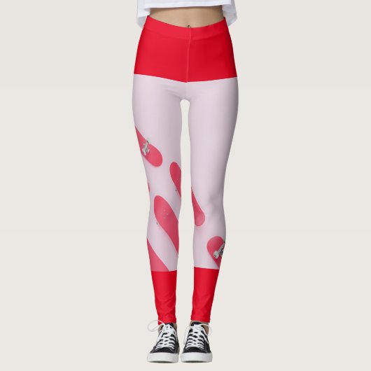 "Roller Schaatsen" Leggings (Voorkant)