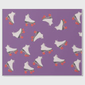 Roller Schaatsen Patroon Wrapping Papier (Vlak)