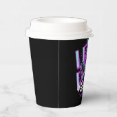 Roller Schaatsen Sweet 16 Theme Birthday Party Papieren Bekers (Rechts)