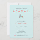 Roller Schaatsfeest Kaart (Voorkant)