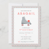 Roller Schaatsfeestje Kaart (Voorkant)