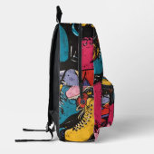 Roller Skate Backpack – Personalised text Bedrukte Rugzak (Links)