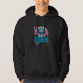 Roller Skate Roller Skating Retro Disco Hoodie (Voorkant)