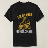Roller Skater Retro Roller Skater 10 T-shirt (Design voorkant)