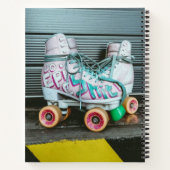 Roller Skates Episch Notitieboek (Achterkant)