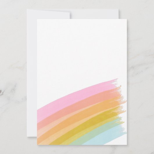 Roller Skating Birthday Party Invitation Kaart (Achterkant)