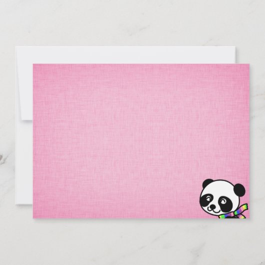 Roller Skating Birthday Party Invitation Kaart (Achterkant)