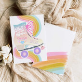 Roller Skating Birthday Party Invitation Kaart