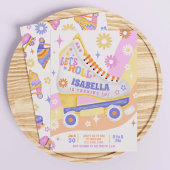 Roller Skating Birthday Party Kaart