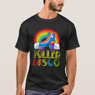Roller Skating Girl Party Disco Roller Schaats Sch T-shirt