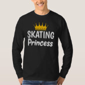 Roller Skating Princess T-shirt (Voorkant)