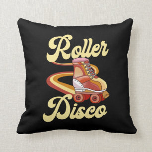 Roller Skating Roller Disco 1970S Retro Kussen