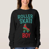 Roller Skating Roller Skate Boy Trui (Voorkant)
