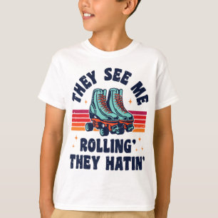 Roller Skies ze zien me rollen... ze hatin' Ska T-shirt