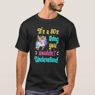 Roller van 80 voor rolschaatsen t-shirt
