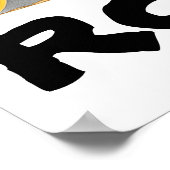 Roller van de wegenbouw van het Kind Poster (Hoek)