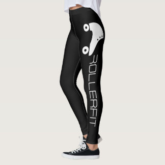 RollerAanpassen - Zwarte Leggings