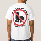 ROLLERBLADEGENOCIDE T-SHIRT (Achterkant)
