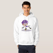 Rollerblader Mens Hoodie (Voorkant volledig)