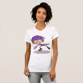 Rollerblader Vrouwen T-shirt (Voorkant volledig)