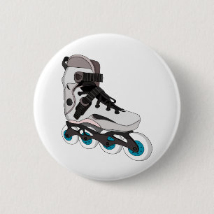 Rollerblades Rollerskates Inline Schaatsen Art Ronde Button 5,7 Cm
