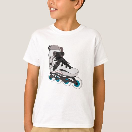 Rollerblades Rollerskates Inline Schaatsen Art T-shirt (Voorkant)