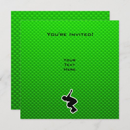 Rollerblading agent kaart (Voorkant / Achterkant)