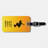 Rollerblading Bagagelabel (Voorkant horizontaal)