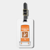 Rollerblading is mijn medicijn bagagelabel (Voorkant verticaal)