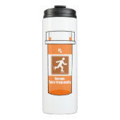 Rollerblading is mijn medicijn thermosbeker (Voorkant)
