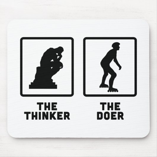 Rollerblading Muismat (Voorkant)