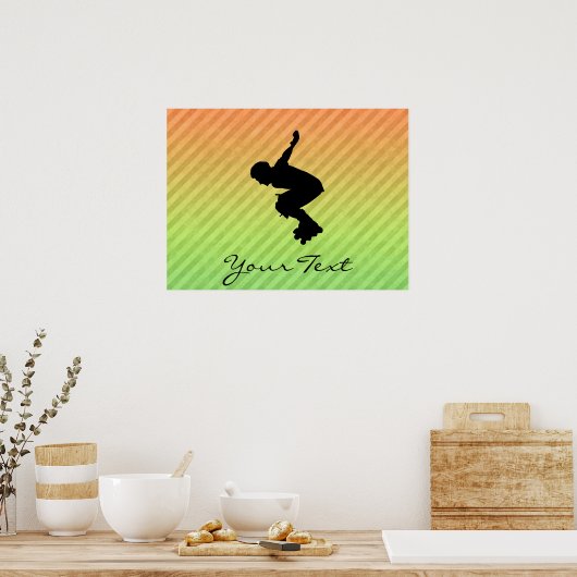 Rollerblading Poster (Keuken)