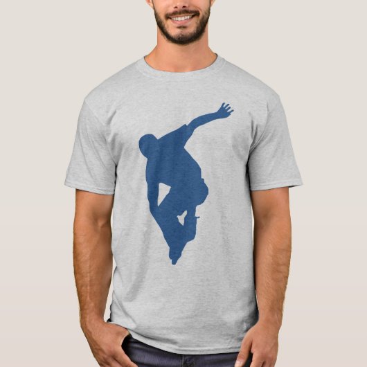 Rollerblading Silhouette T Shirt (Voorkant)
