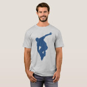 Rollerblading Silhouette T Shirt (Voorkant volledig)