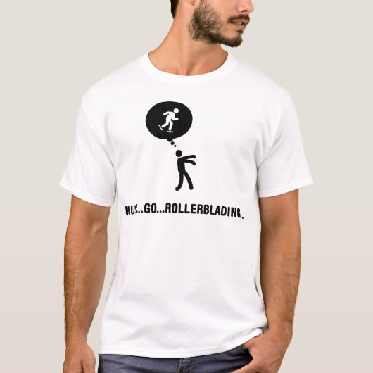 Rollerblading T-shirt (Voorkant)