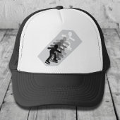 Rollerblading zes keer verloop trucker pet