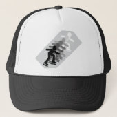 Rollerblading zes keer verloop trucker pet (Voorkant)