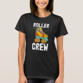 Rollerbommen Vrouwen Skating Rolling Shoes Birthda T-shirt (Voorkant)