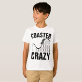 ROLLERCOASTER CRAZY T-Shirts (Voorkant volledig)