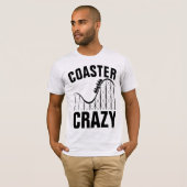 ROLLERCOASTER CRAZY T-Shirts (Voorkant volledig)