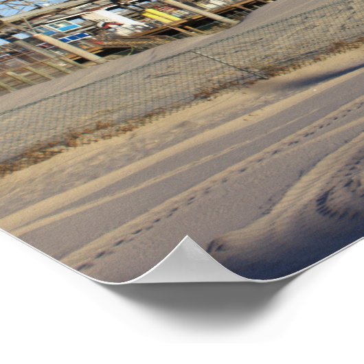 Rollercoaster Foto Poster (Hoek)