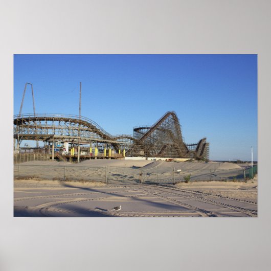 Rollercoaster Foto Poster (Voorkant)