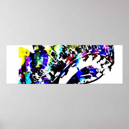 ROLLERCOASTER MULTICOLOR POSTER (Voorkant)