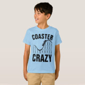 ROLLERCOASTER ONDERZETTER CRAZY T-Shirts (Voorkant volledig)