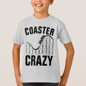 ROLLERCOASTER ONDERZETTER CRAZY T-Shirts (Voorkant)