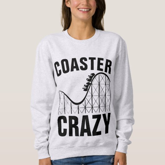 ROLLERCOASTER ONDERZETTER CRAZY T-Shirts (Voorkant)