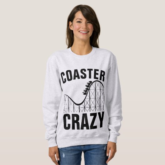 ROLLERCOASTER ONDERZETTER CRAZY T-Shirts (Voorkant volledig)