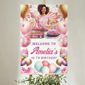 Rollercoaster Party Afrikaans Amerikaans Welkomstb Poster