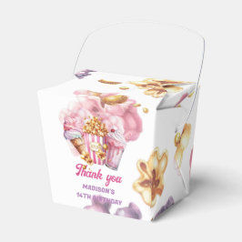 Rollercoaster Popcorn Custom Leuk en Kleurrijk Bedankdoosjes