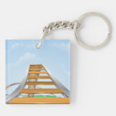 Rollercoaster Sleutelhanger (Achterkant)